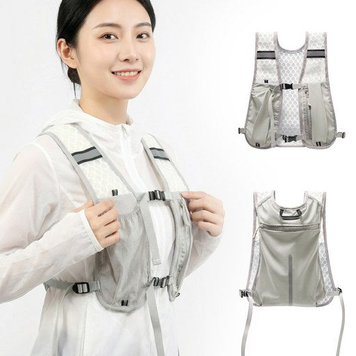ROYAI ONE Chogyeongryang Seu Packets Cheu Deungsanbang Auteo Gyeongryang Deungsan Jokki Reoningjokki , Hoesaek (초경량 스 츠 등산방 아웃어 경량 등산 조끼 러닝조끼 회색)
