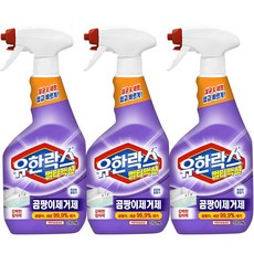 Yurakseu Multi Aeksyeon Gompangjegeoje , 510 ml, 3 Pack (유한락스 멀티액션 곰팡이제거제, 510ml, 3개)