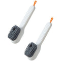 Deojaka All-in-One Dayong Undonghwa Cheongsosol 4.5 x 17 cm, White , 2 Pack (더자카 다용 운동화 청소솔)