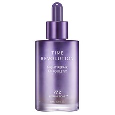 Missha Taim Rebolrusyeon Nateu Repair Ampoule 5 X, 70 ml, 1 Pack (미샤 타임 레볼루션 나이트리페어 앰플 5X, 70ml, 1개)