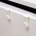 Ju & Ji Dayong Singkeudae Jubang Whoo Keu , White , 2 Pack (주앤지 다용도 싱크대 주방 후크, 화이트, 2개)