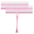Hateu Mini Fork Pink , 100 Pack , 1 Set (하트미니포크 핑크, 100개입, 1세트)