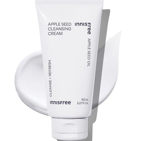 Innisfree Aepeul Ssideu Cleansing Cream , 150 ml, 1 Pack (이니스프리 애플 씨드 클렌징 크림, 150ml, 1개)