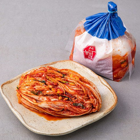Seonnongwon Crunchy Bossam Kimchi , 1.2 kg, 1 Pack (선농원 아삭보쌈김치, 1.2kg, 1개)