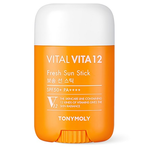 Tonimori Batal Bita 12 Bosong Seon Stick SPF 50+ PA++++, 22 g, 1 Pack (토니모리 바탈 비타 보송 선)