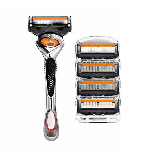 Schtus 5 Jungnal Namja Noodles Gi + Ripil 4 Pack Set Gillette Hohwan Noodles Gi Set , 1 Set (중날 남자 기 리필 호환)