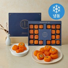 Cheongdo Bansi Hyoseongpam Cheongdo Bangeonsi Seonmul Set 20 Pack ( Frozen ), 1 Set , 1.4 kg (청도반시 효성팜 청도 반건시 선물세트 20입 (냉동), 1세트, 1.4kg)