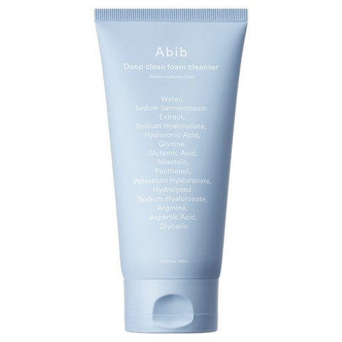Abibeu Deep Keulrin Foam Cleanser Moisture Cho Hialruron Foam , 150 ml, 1 Pack (아비브 딥클린 폼 클렌저 수분초 히알루론 폼, 150ml, 1개)