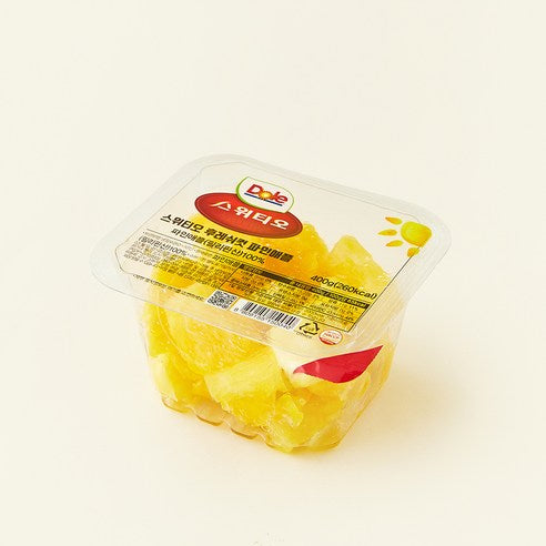 Seuwitio Whoo Reswikeot Pineapple , 400 g, 1 Pack (스위티오 후레쉬컷 파인애플, 400g, 1개)