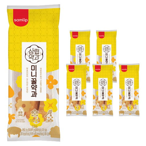 Samrip Mini Honey Yak , 70 g, 6 Pack (삼립 약)