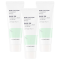The Face Shop Eo Cotton Mekeueop Base 35 g, Mint , 3 Pack (더페이스샵 에어코튼 메이크업 베이스 35g, 민트, 3개)