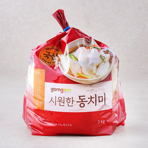 GuamPick Siwon Dongchimi ( Chilled ), 3 kg, 1 Pack (시원 동치미)