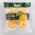 Naju GAP Sweetness Seonbyeol Pear , 2 kg(3~4 Pack ), 1 Bag (나주 GAP 당도선별 배, 2kg(3~4입), 1봉)