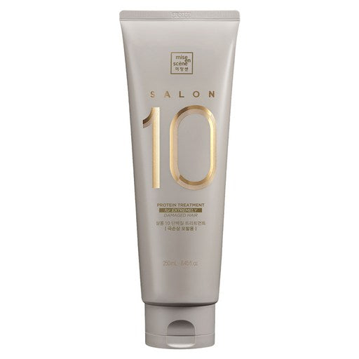 Mijyangsen Salrong 10 Danbaekjil Heeo Treatment Geuksonsangmobalyong , 250 ml, 1 Pack (미쟝센 살롱 단백질 헤어 극손상모발용)