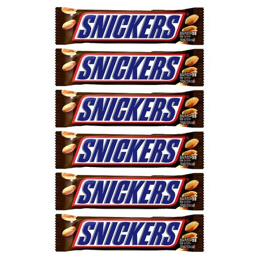 Seunikeojeu Ttangkong , 51 g, 6 Pack (스니커즈 땅콩)