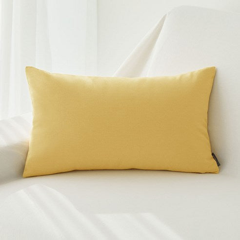 Pamdeko Okseupeodeu Jik Square Cushion Som Packets Ham , Mustard (팜데코 옥스퍼드 직사각 쿠션 솜포함, 머스타드)