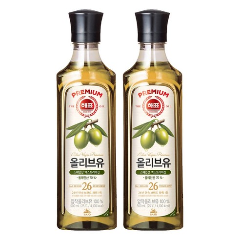 Haepyo Apchak Olive Oil (해표 압착 올리브유)