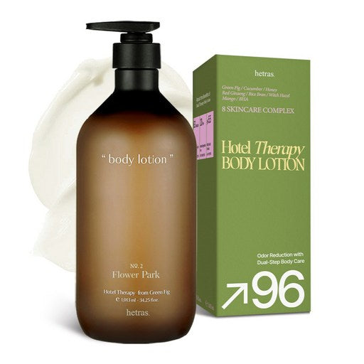 Heteuraseu Hotel Terapi Peopyum Goboseup Large Size Body Lotion Peulrawopakeu Scent , 1.013 L, 1 Pack (헤트라스 호텔 테라피 퍼퓸 고보습 플라워파크)