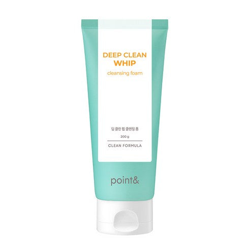 Vegan Byuti Packets Inteu & Deep Keulrin Hwip Cleansing Foam , 200 g, 1 Pack ([비건뷰티] 포인트앤 딥클린 휩 클렌징 폼, 200g, 1개)