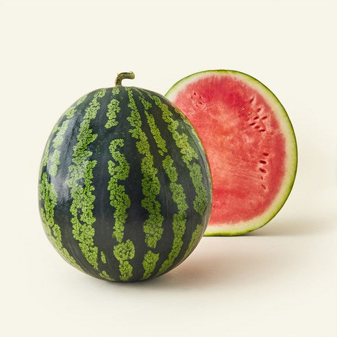 Heukmi 11 brix Watermelon , 5 kg Sang , 1 Pack (못난이 우곡 그린 수박, 1개, 5kg 이상)