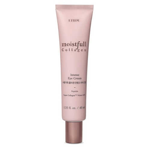 Etude Moisture Deuk Collagen Intenseu A Cream , 40 ml, 1 Pack (에뛰드 수분가득 콜라겐 인텐스 아이크림, 40ml, 1개)