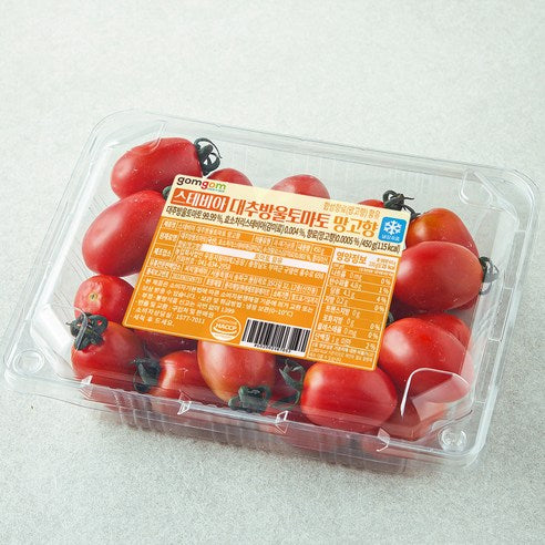 GuamPick Seutebia Daechu Cherry Tomato Mango Scent , 1 Pack , 450 g (곰곰 스테비아 대추방울토마토 망고향, 1개, 450g)