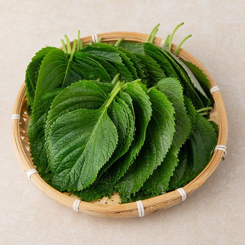 GAP Chubu Perilla Leaves , 100 g, 1 Pack (GAP 추부 깻잎, 100g, 1팩)