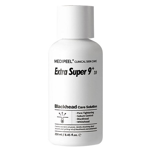 Medipil Extra Super 9 Peulreoseu 2.0 Peeling Toner , 250 ml, 1 Pack (메디필 엑스트라 슈퍼 9 플러스 2.0 필링 토너, 250ml, 1개)