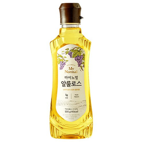 Manomeol Low-Sugar Jeokalri Alrulseu , 500 g, 1 Pack (마이노멀 저당 저칼로리 알룰로스, 500g, 1개)