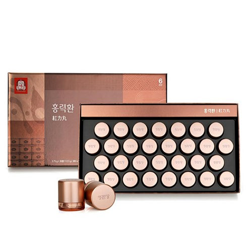 KGC Hongryeokhwan , 112.5 g, 1 Pack (정관장 홍력환, 112.5g, 1개)