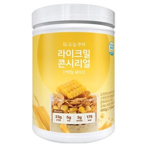 Oneulbuteo Rakeumil Protein Swekeu Konsirieol Flavor , 1 Pack , 450 g (오늘부터 라이크밀 단백질 쉐이크 콘시리얼맛, 1개, 450g)