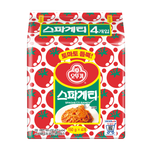 Ottogi Seupageti , 150 g, 4 Pack (스파게티)