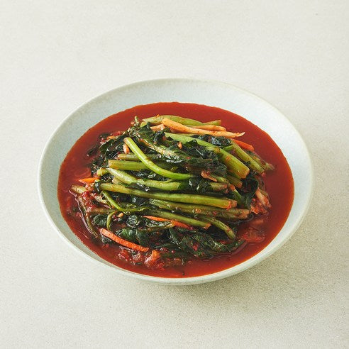 Sheets Guncha Kimchi Jingyeong Yeolmu Kimchi , 1.5 kg, 1 Pack (장군차김치 진경 열무김치, 1.5kg, 1개)