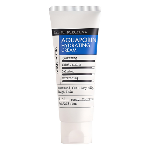 Deoma Pack Tori Aqua Packets Rin Moisture Cream , 70 ml, 1 Pack (더마팩토리 아쿠아포린 수분 크림, 70ml, 1개)