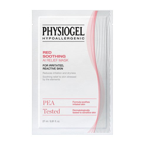 Sebum Ogel Red Soothing A Lily Peu Mask , 1 Pack , 1 Pack (피지오겔 레드 수딩 에이아이 릴리프 마스크, 1개입, 1개)