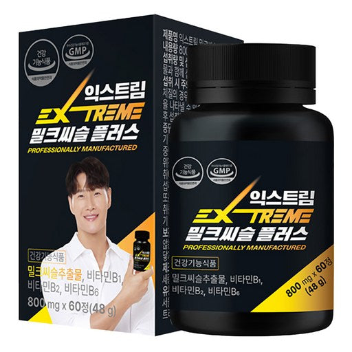 Ikseuteurim Milkeussiseul Peulreoseu , 60 Jeong , 1 Pack (익스트림 밀크씨슬 플러스 정)