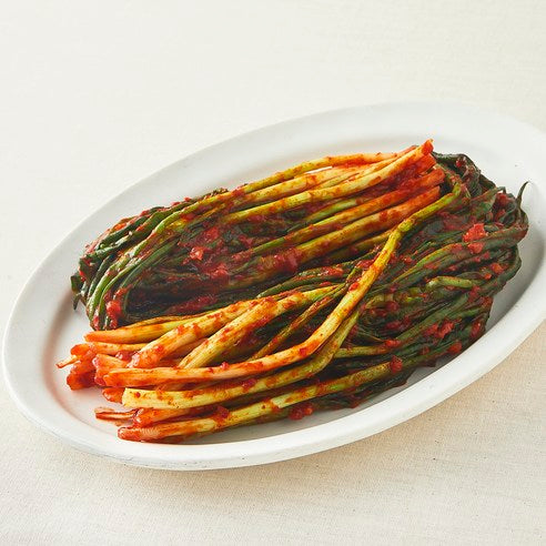 Mosan Kimchi Gatdamgeun Pa Kimchi , 500 g, 1 Pack (모산김치 갓담근 파김치, 500g, 1개)
