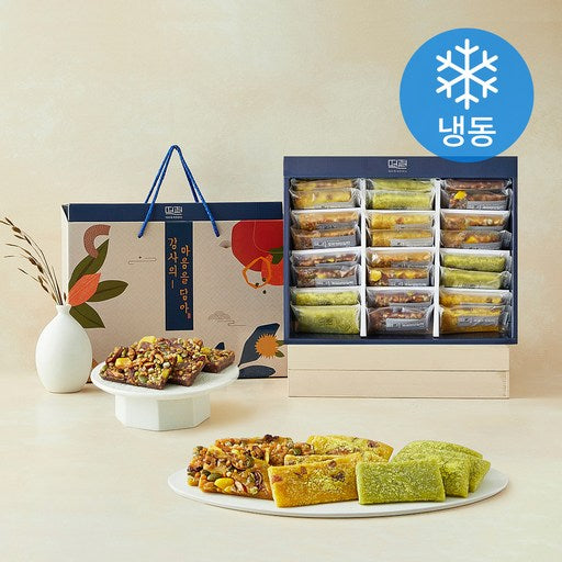 Rice Cake Pyeon Persimmon Sa Set 1 Ho 24 Pack ( Frozen ), 1080 g, 1 Set (편 사 호)