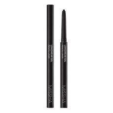 Missha Rongweeo Gel Penseul Raneo 0.14 g, Titan Black , 1 Pack (미샤 롱웨어 젤 펜슬 라이너 0.14g, 티탄 블랙, 1개)