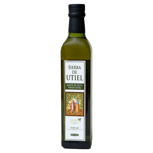 Sira De Yutiel Extra Beojin Olribeu Oil , 500 ml, 1 Pack (시에라 데 유티엘 엑스트라버진 올리브오일, 500ml, 1개)