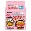 Buldak Bokeum Noodles Kkareubo 130 g, 4 Pack (볶음 까르보)