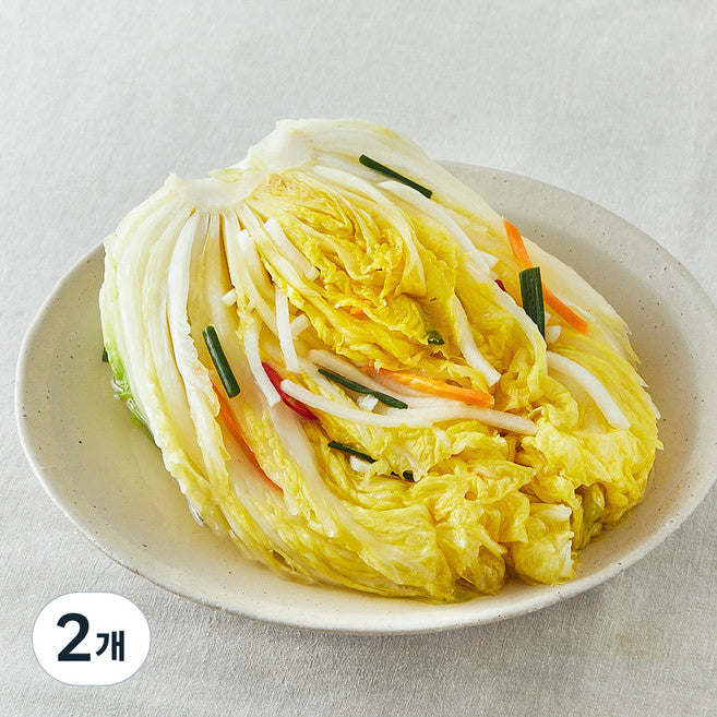 Paenghyeonsuk Choeyangrak Tasty Yetnal Baek Kimchi , 3 kg, 2 Pack (팽현숙 최양락 옛날 백)