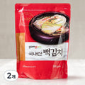 GuamPick Domestic Baek Kimchi , 500 g, 2 Pack (백)
