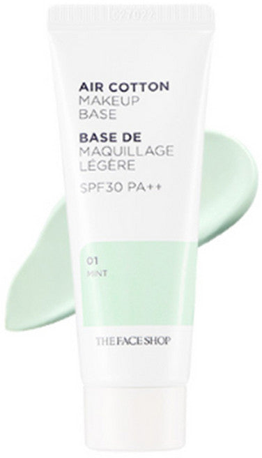 The Face Shop Eo Cotton Mekeueop Base 35 g, Mint , 1 Pack (어 메크업)