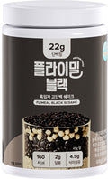 Peulramil Black Heukimja Godanbaek Swekeu , 630 g, 1 Pack (플라이밀 블랙 흑임자 고단백 쉐이크, 630g, 1개)