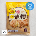 Ottogi Kkorikkaji Deuk Chan Syu Cream Bungeoppang ( Frozen ), 60 g, 8 Pack , 2 Pack (꼬리까지 득 찬 슈 붕어빵)