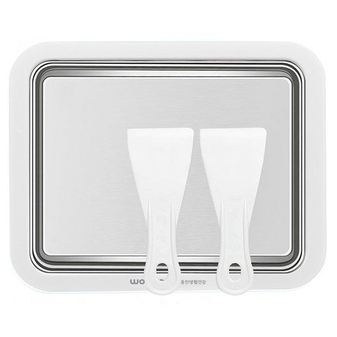 Ungjin Ice Cream Mekeo , White , 1 Pack (웅진 아이스크림 메이커, 화이트, 1개)