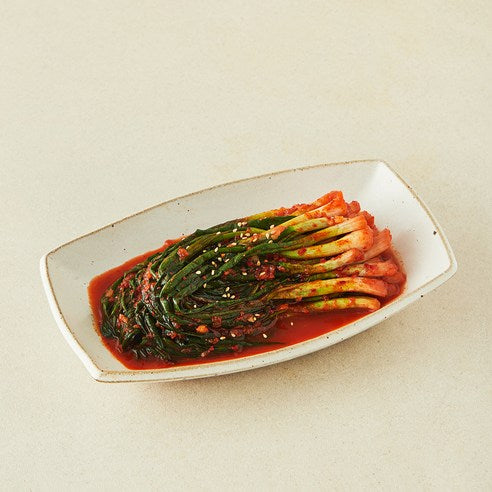 Sheets Guncha Kimchi Jingyeong Pa Kimchi , 2 kg, 1 Pack (장군차김치 진경 파김치, 2kg, 1개)