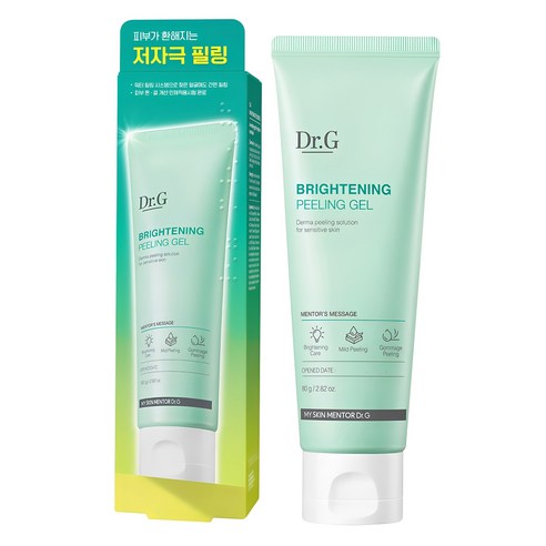 Dr.G Beu Lightning Peeling Gel , 80 g, 1 Pack (닥터지 브라이트닝 필링 젤, 80g, 1개)