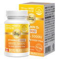 Nyuteurideun Vitamin D 3 5000 IU, 180 Jeong , 1 Pack (뉴트리든 정)